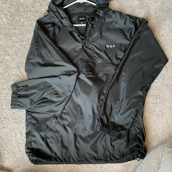 HUF Jackets Coats Huff Reflective Windbreaker Poshmark